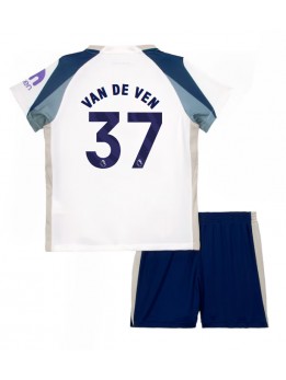 Tottenham Hotspur Micky van de Ven #37 Replika Hemmakläder Barn 2025-26 Kortärmad (+ byxor)
